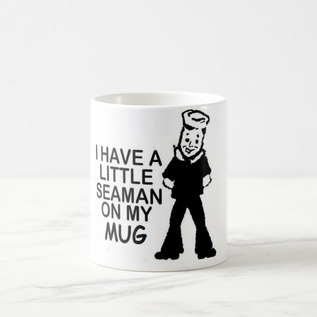 ICH HABE EINEN KLEINEN MATROSEN AUF MEINER TASSE (Mittel)