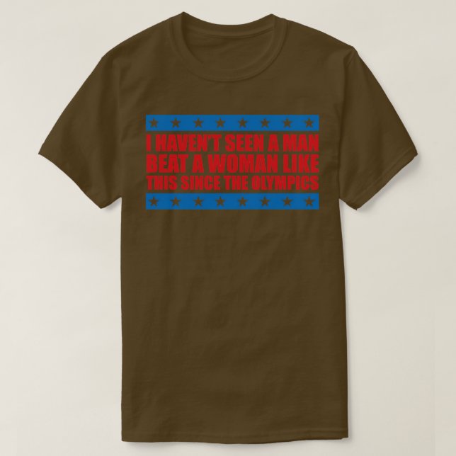 Ich habe einen Mann gesehen, der eine Frau wie die T-Shirt (Design vorne)