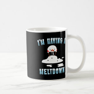 Ich habe einen Meltdown-Schneemann Weihnachten Fun Kaffeetasse
