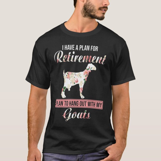 Ich habe einen Plan für die Ruhestandsregelung Flo T-Shirt (Vorderseite)
