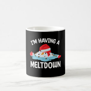 Ich habe einen Schneeschuh für einen Melzenschnee Kaffeetasse