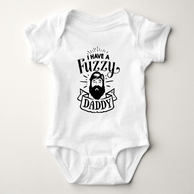 Ich habe einen schwindeligen Papa Baby Strampler (Vorderseite)