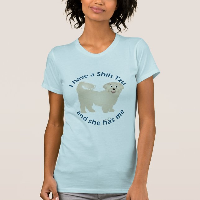 Ich habe einen Shih Tzu T-Shirt (Vorderseite)