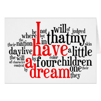 Ich habe einen Traum in Tagxedo