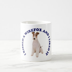 Ich habe einen Wire Fox Terrier geküsst Kaffeetasse
