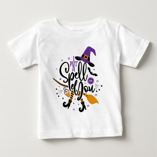 Ich habe einen Zauber auf dich gelegt Baby T-shirt (Vorderseite)