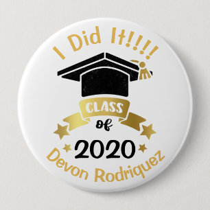 Ich habe es Abschluss Klasse von 2020 Ändern Sie  Button