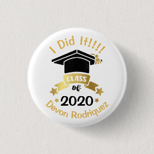 Ich habe es Abschluss Klasse von 2020 Ändern Sie Button