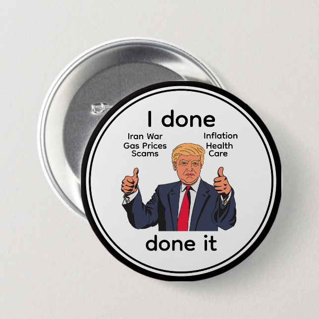 Ich Habe Es Fertig Button (Vorne & Hinten)