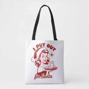Ich habe es für den Weihnachtsmann herausgebracht  Tasche