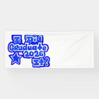 Ich habe es geschafft/Abschlussbanner 2026 Banner