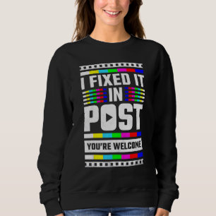 Ich habe es in Post behoben Sie sind Willkommensvi Sweatshirt