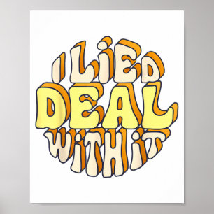 Ich habe es lustig aufgenommen, mit dem lustigen G Poster