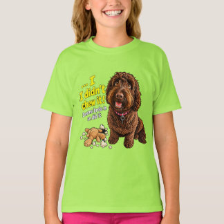 Ich habe es nicht gekaut Lustiger Hundetasse T-Shirt