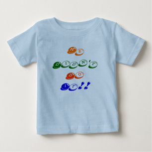 Ich habe es nicht getan! baby t-shirt