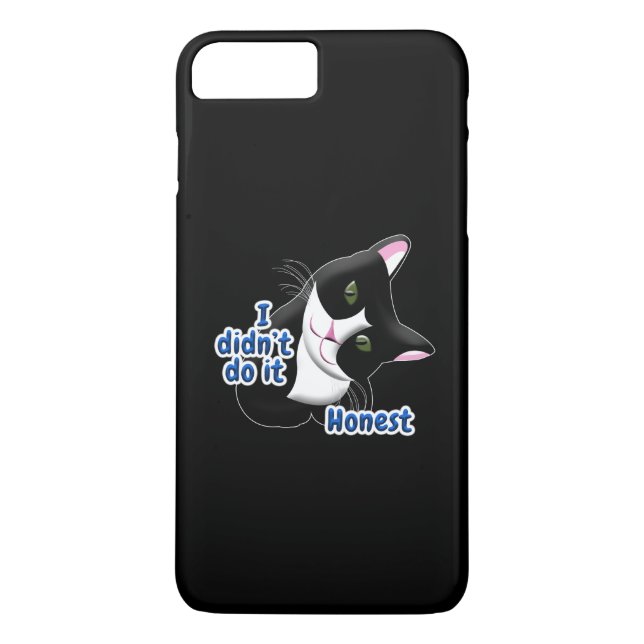 Ich habe es nicht getan Cat Case-Mate iPhone Hülle (Rückseite)