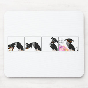 "Ich habe Essen gemacht" Mousepad