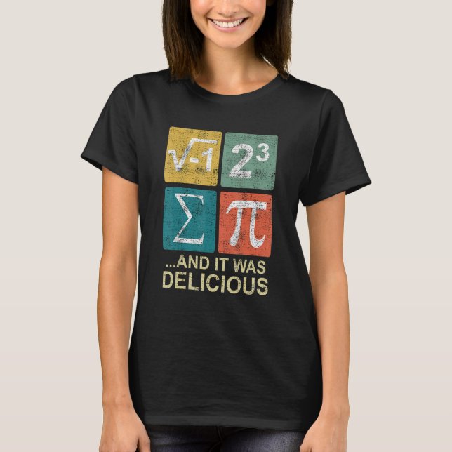 Ich habe etwas Kuchen 1 gegessen T-Shirt (Vorderseite)