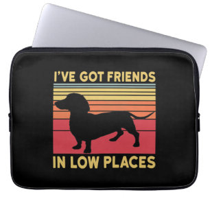 Ich habe Freunde an niedrigen Orten got Laptopschutzhülle