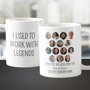 Ich habe früher mit Legenden gearbeitet 14 Kollege Kaffeetasse