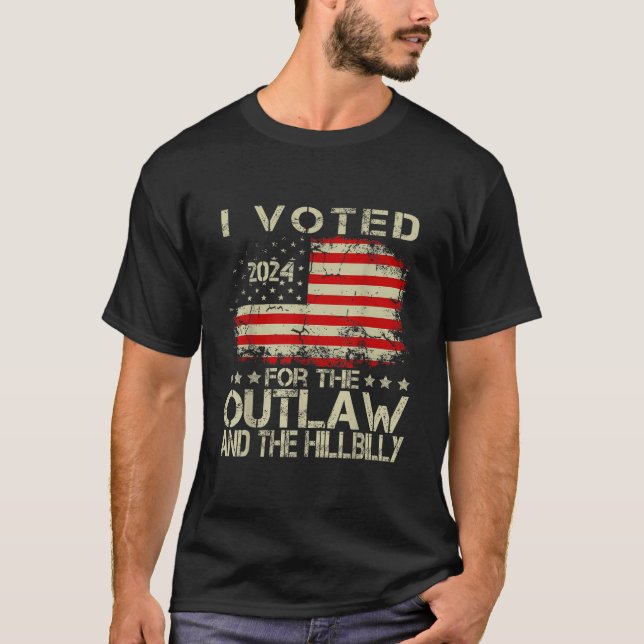 Ich habe für das Gesetz gestimmt, den Hillbilly 20 T-Shirt (Vorderseite)