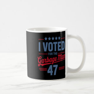 Ich habe für den Garge-Mann 47 gestimmt Lustiger G Kaffeetasse