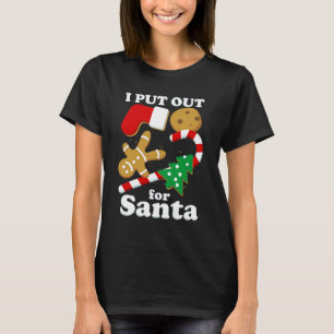 Ich habe für den Weihnachtsmann lustige Weihnachte T-Shirt