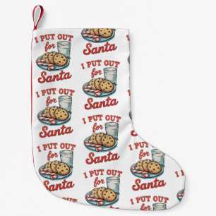 Ich habe für den Weihnachtsmann lustige Weihnachts Kleiner Weihnachtsstrumpf