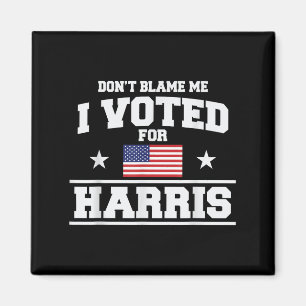 Ich habe für Harris gestimmt. Magnet