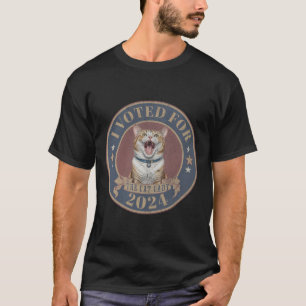 Ich habe für ihre Kamala Harris gestimmt, die Katz T-Shirt