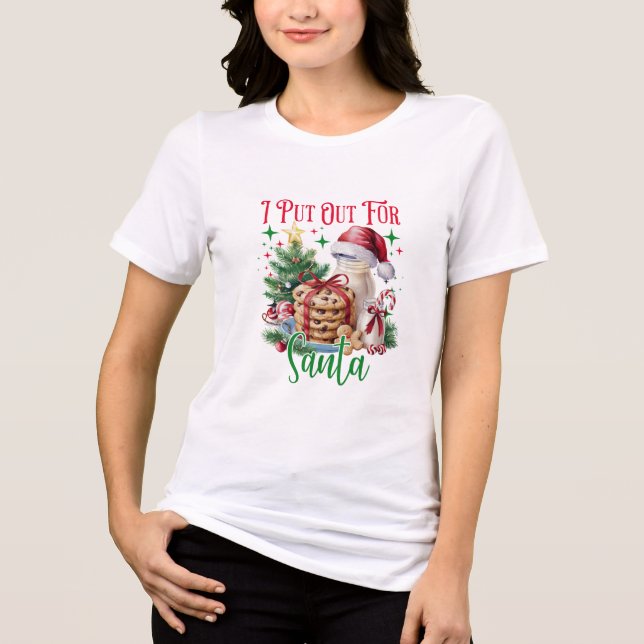 Ich habe für Weihnachten Weihnachten Tri-Blend Shi Tri-Blend Shirt (Vorderseite)