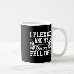Ich habe geflochten und meine Ärmel sind vom Fitne Kaffeetasse
