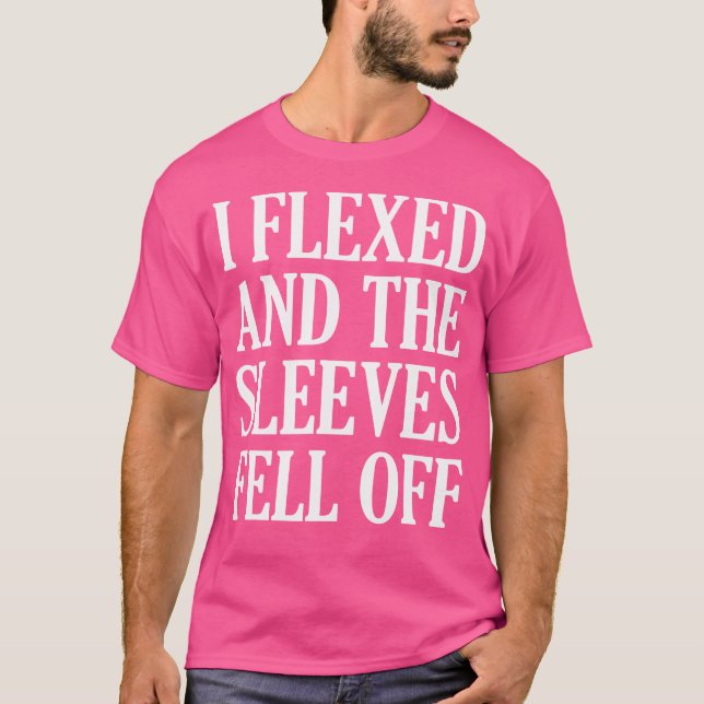Ich habe geflochtene Schläge abgestürzt von lustig T-Shirt (Vorderseite)