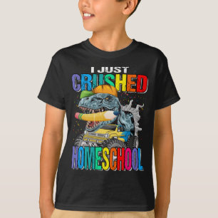 Ich habe gerade das Homeschool Monster Truck Dinos T-Shirt