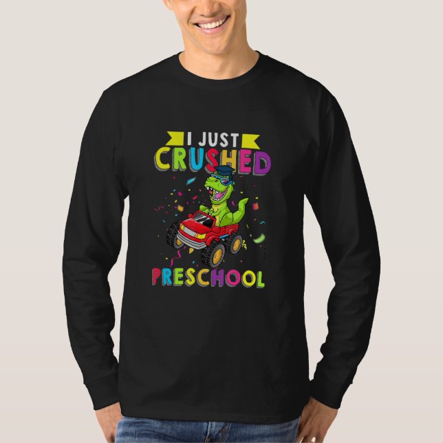 Ich habe gerade das Monster Car Dinosaurier Grad i T-Shirt (Vorderseite)