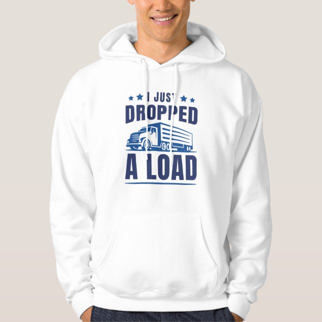 Ich habe gerade eine Last abgenommen Hoodie (Vorderseite)
