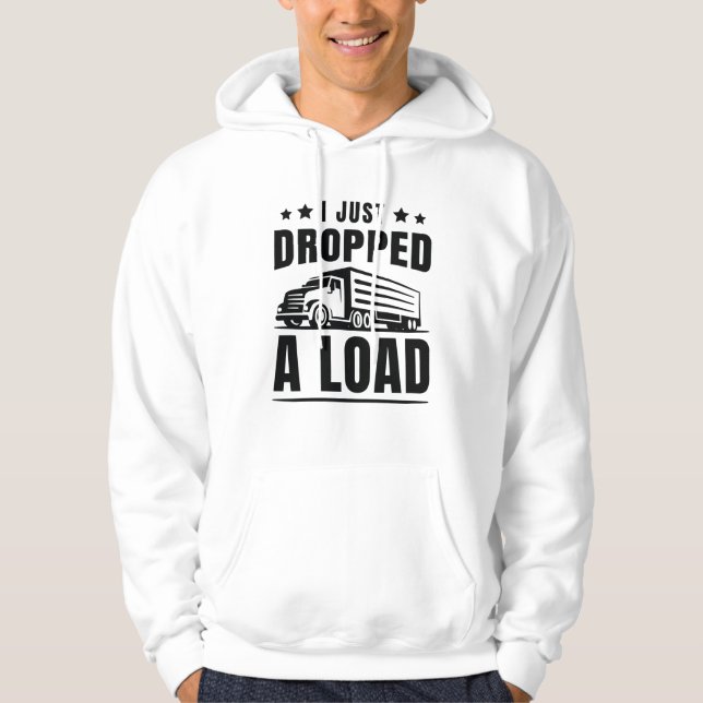 Ich habe gerade eine Last abgenommen Hoodie (Vorderseite)