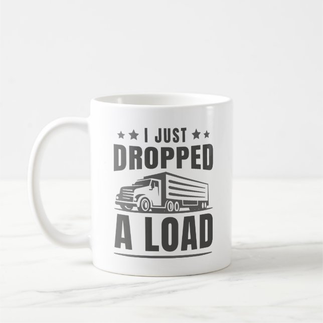 Ich habe gerade eine Last abgenommen Kaffeetasse (Links)