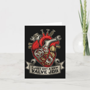 Ich habe gerade einen neuen Ventil-Job bekommen Me Karte