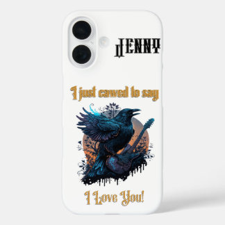 Ich habe gerade gehauen.. Personalisierbar iPhone 16 Hülle