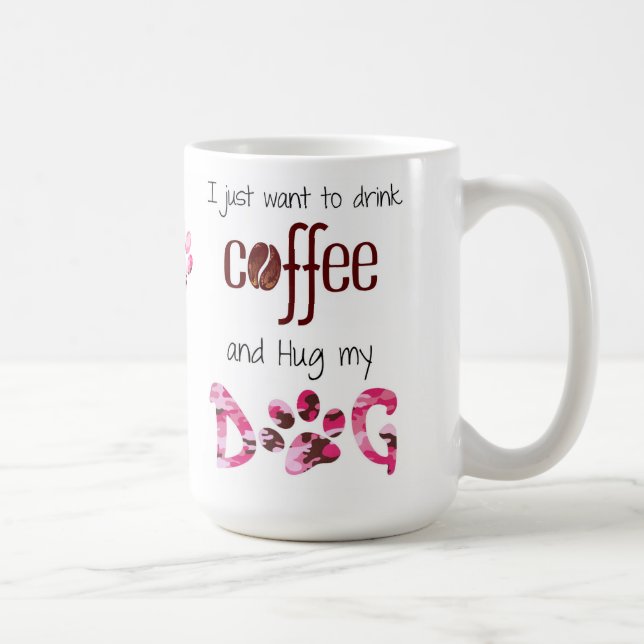 Ich habe gerade Gewollt, Kaffee zu trinken und mei Kaffeetasse (Rechts)