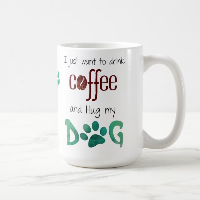 Ich habe gerade Gewollt, Kaffee zu trinken und mei Kaffeetasse (Rechts)