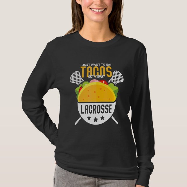 Ich habe gerade Gewollt, Tacos Cinco de Mayo Taco  T-Shirt (Vorderseite)