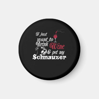 Ich habe gerade Gewollt, um Wein zu trinken und me Magnet