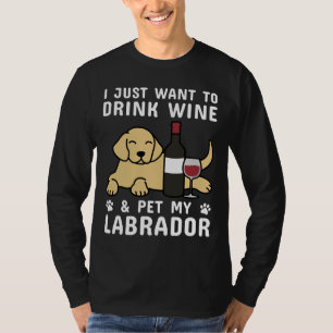 Ich habe gerade Gewollt, Wein zu trinken und mein  T-Shirt