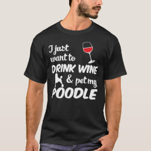 Ich habe gerade Gewollt, Wein zu trinken und meine T-Shirt