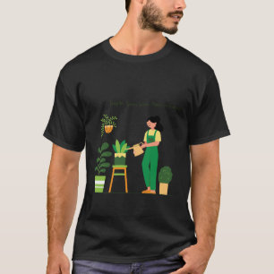 Ich habe gerade meine Pflanze genäht T-Shirt