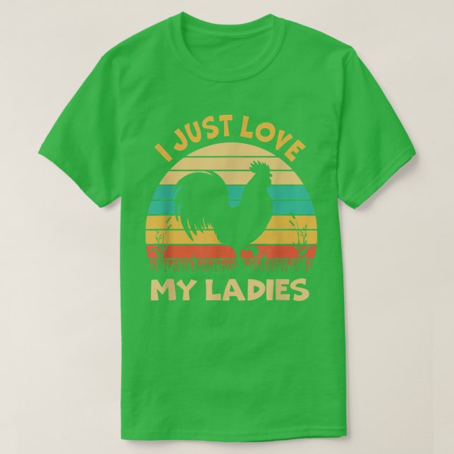 Ich habe gerade meinen Bauer "Ladys Chicken Farm"  T-Shirt (Design vorne)