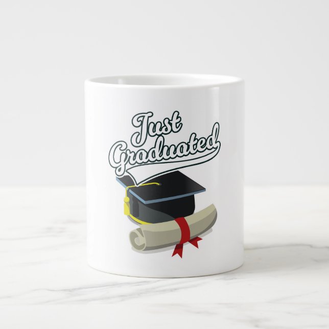 Ich habe gerade studiert! Jumbo-Tasse (Vorderseite)