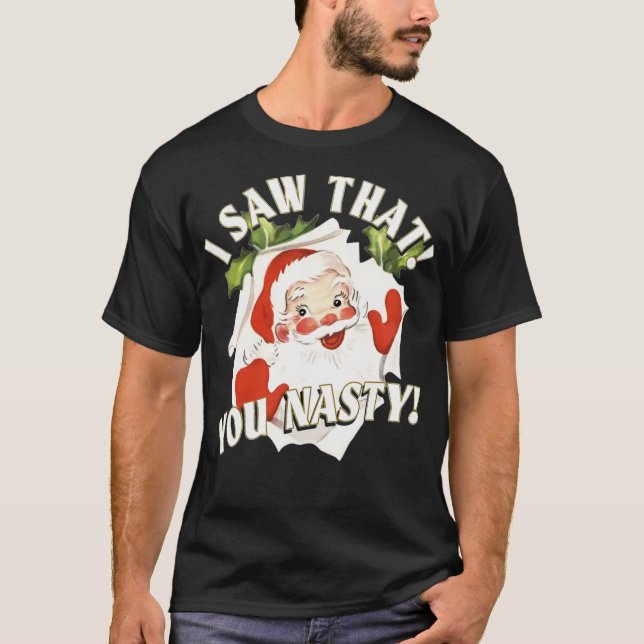 Ich habe gesehen, dass du Eklig fotografiert hast T-Shirt (Vorderseite)